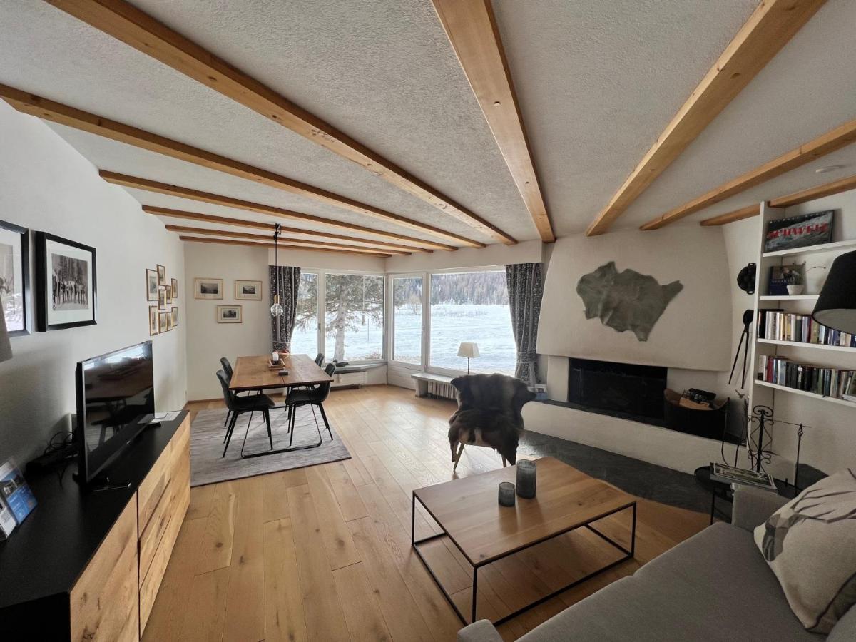Ferienwohnung Chesa Suot Ovas Sils im Engadin Zimmer foto