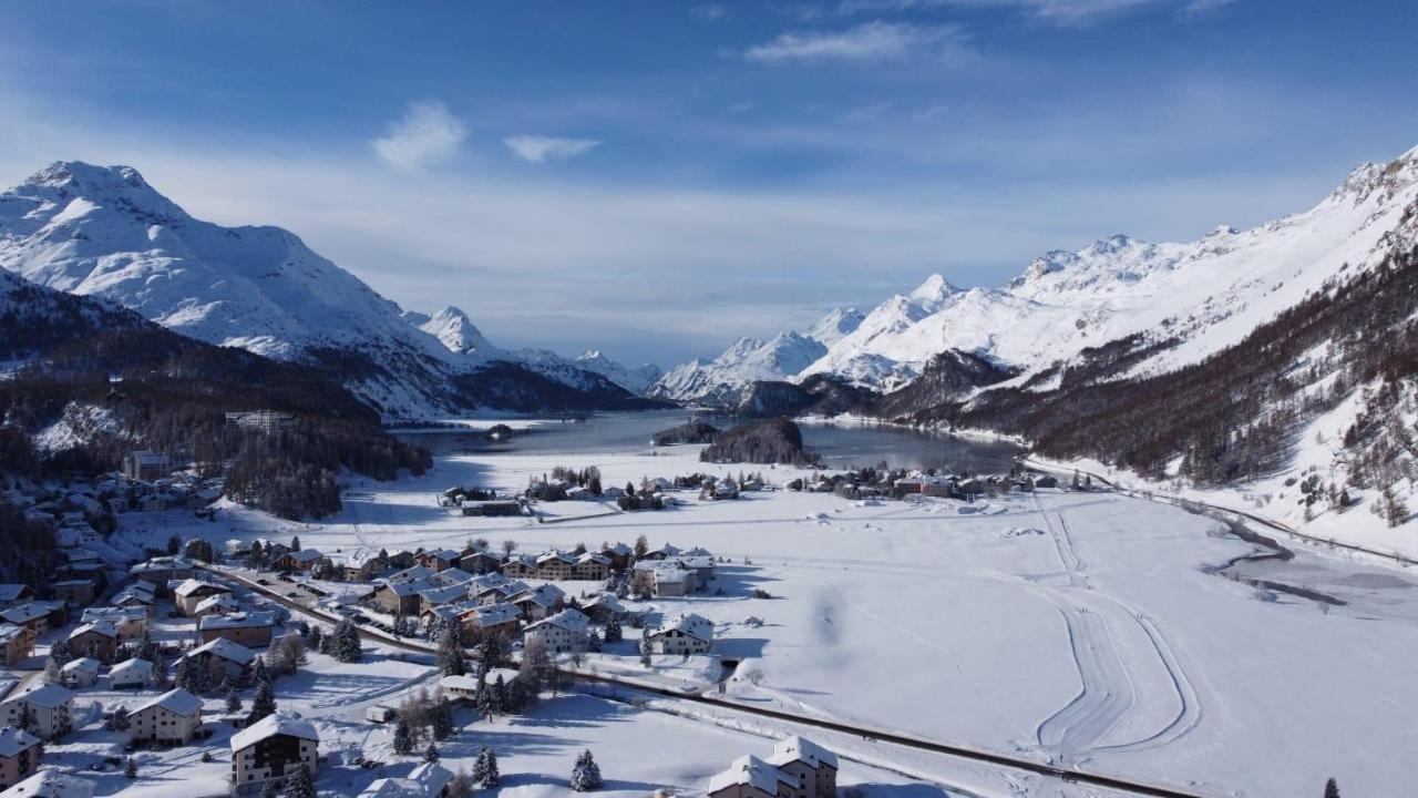 Ferienwohnung Chesa Suot Ovas Sils im Engadin Exterior foto