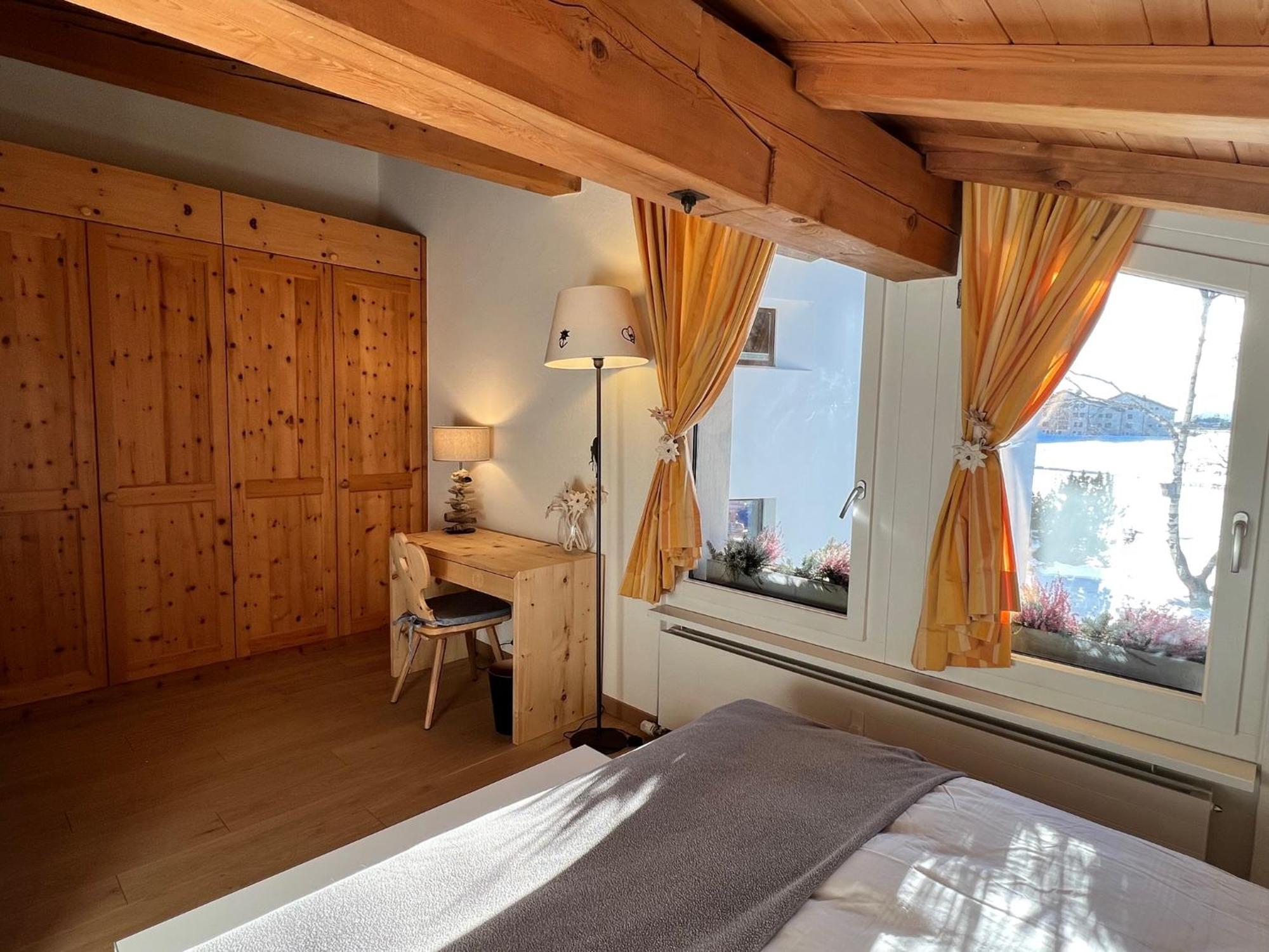 Ferienwohnung Chesa Suot Ovas Sils im Engadin Zimmer foto