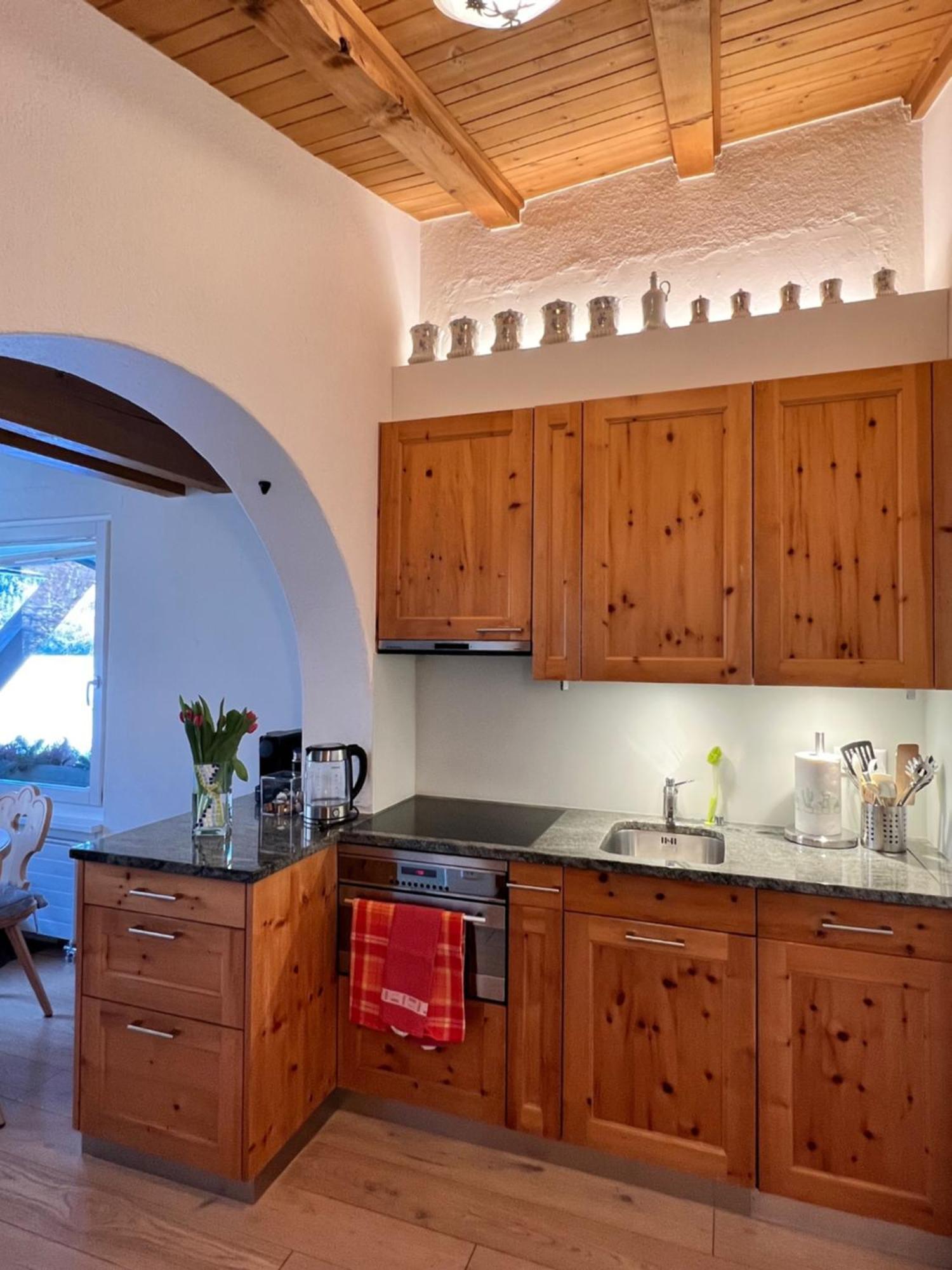 Ferienwohnung Chesa Suot Ovas Sils im Engadin Zimmer foto