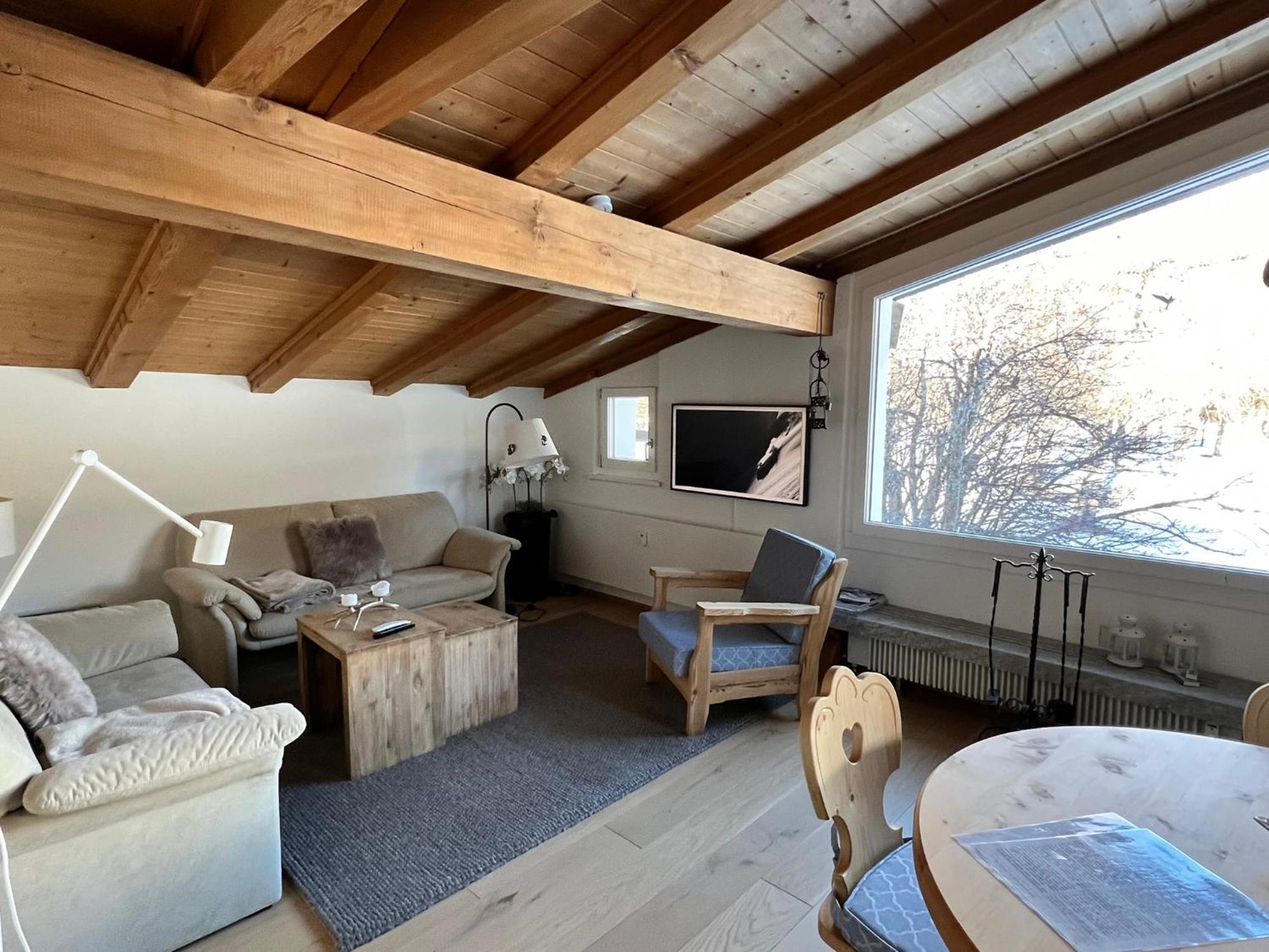 Ferienwohnung Chesa Suot Ovas Sils im Engadin Zimmer foto
