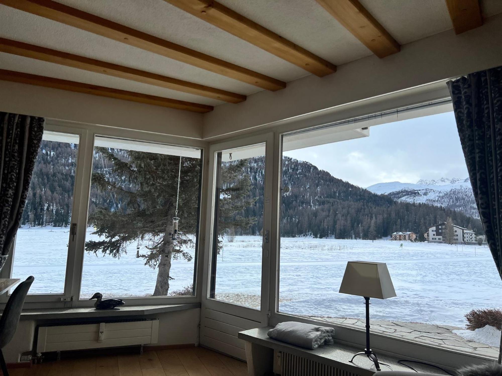 Ferienwohnung Chesa Suot Ovas Sils im Engadin Zimmer foto