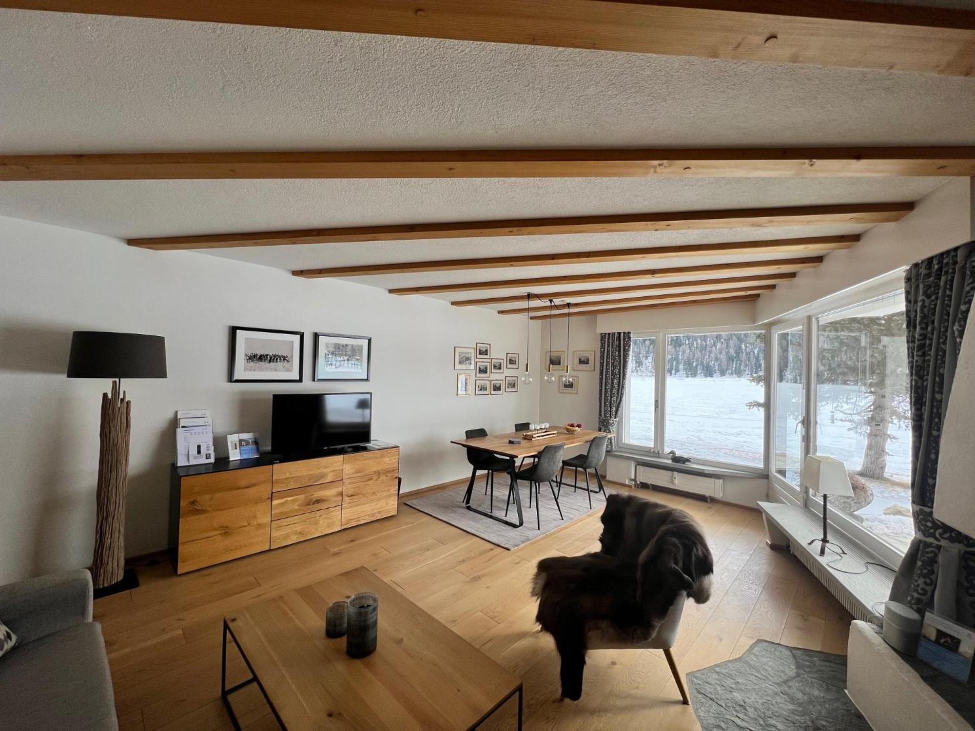 Ferienwohnung Chesa Suot Ovas Sils im Engadin Zimmer foto